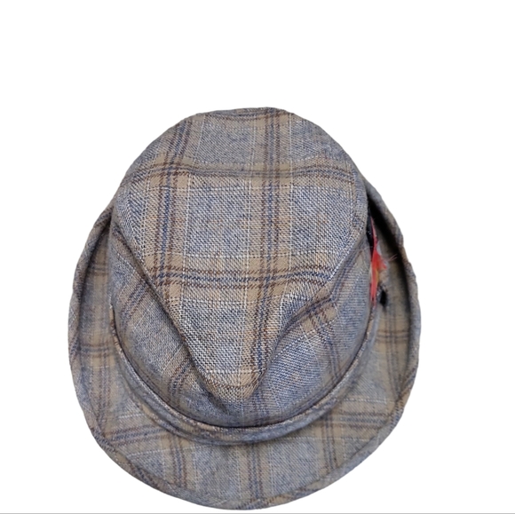 Pendleton Gray 100% Pure Virgin Wool Fedora Hat Size 7 3/8  Pendleton Pure Virgin Wool Fedora
